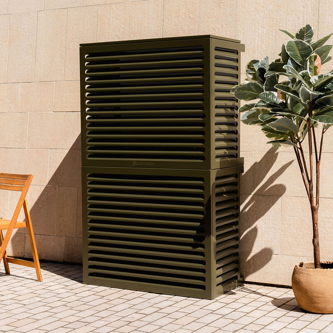 Cache Clim & Pompe à chaleur, Modèle Double