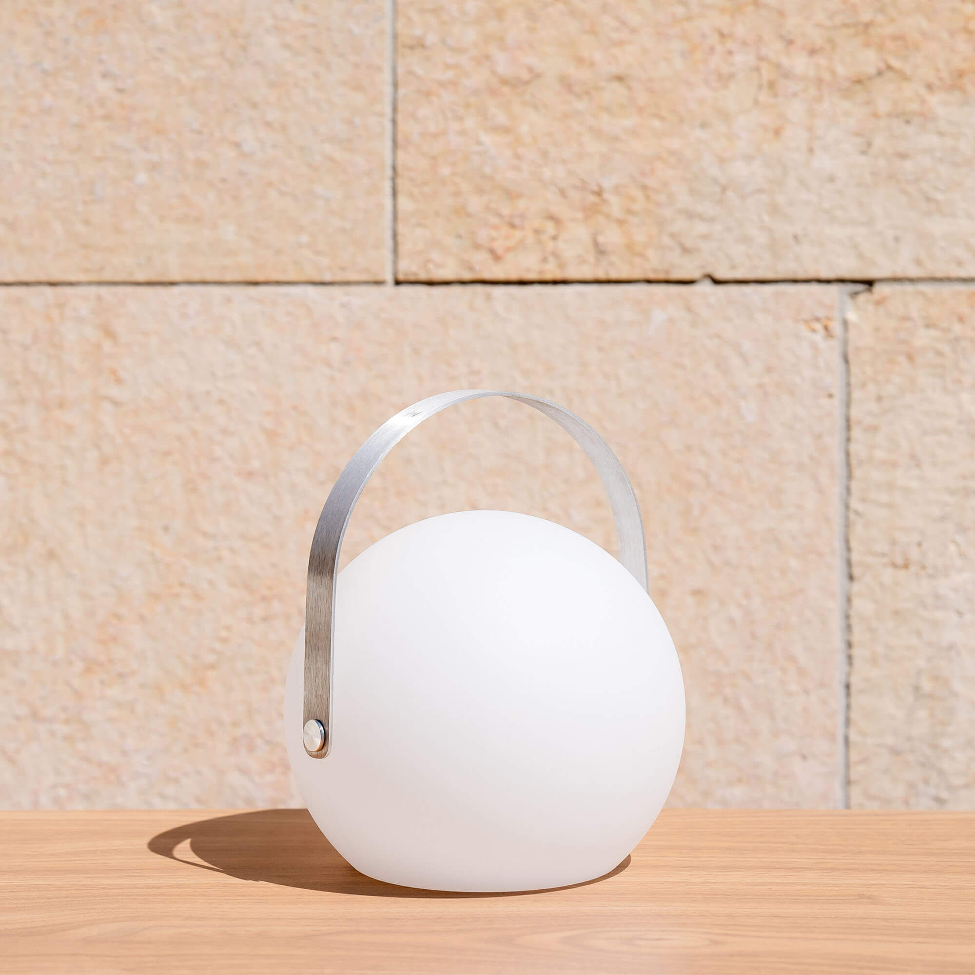 Lampe ronde d’extérieur sans fil